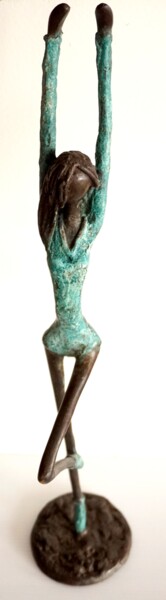 Danseuse contemporaine verte